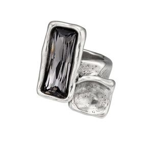 UNOde50 | BRILLANTE LOCURA Swarovski Crystal Ring